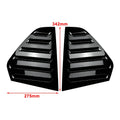 Rear Window Side Vent Shutter Louver Cover Trim for VW Golf 8 (2020-2022)