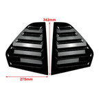 Rear Window Side Vent Shutter Louver Cover Trim for VW Golf 8 (2020-2022)
