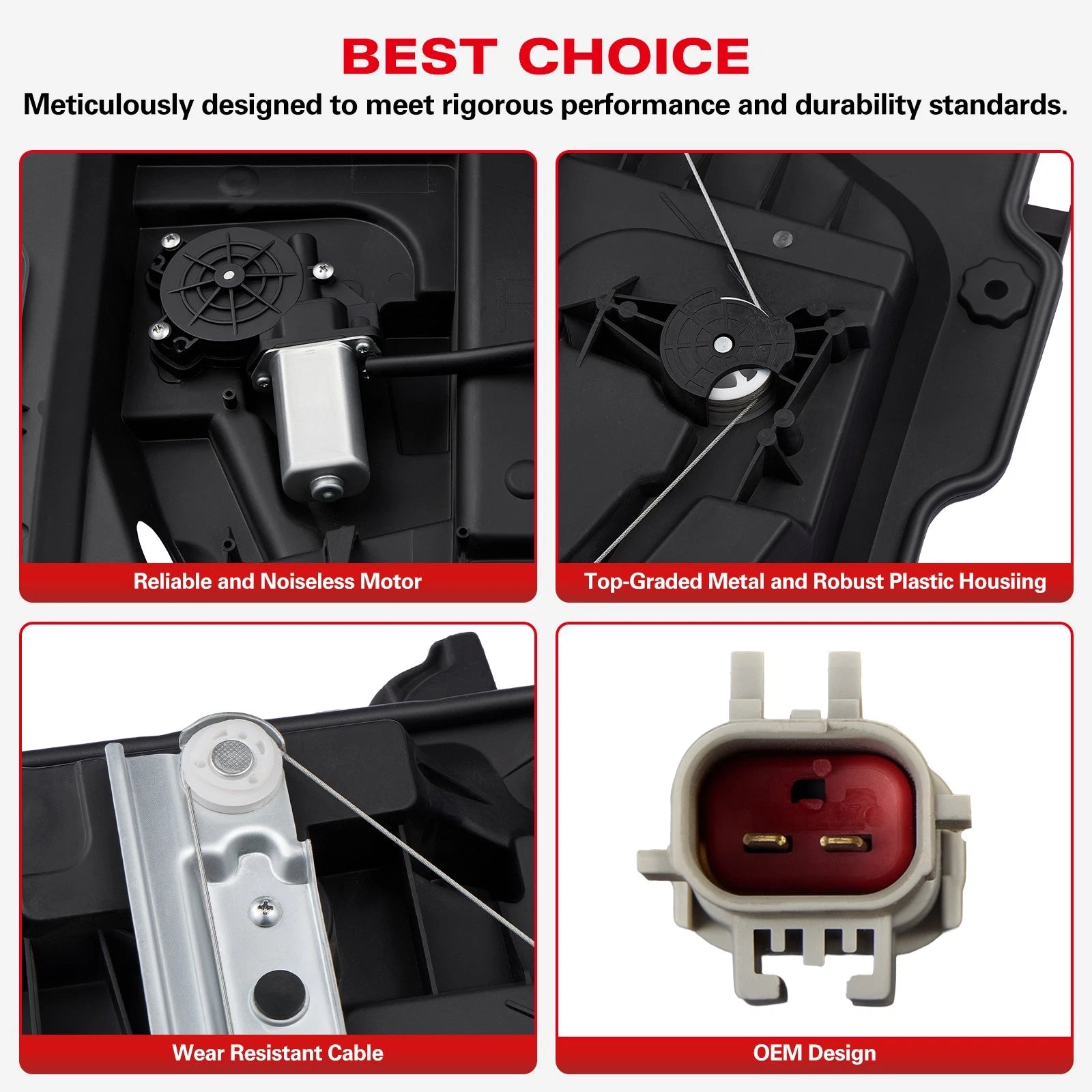 Front Passenger Right Door Lock Actuator for Hummer H2 (2003–2007)