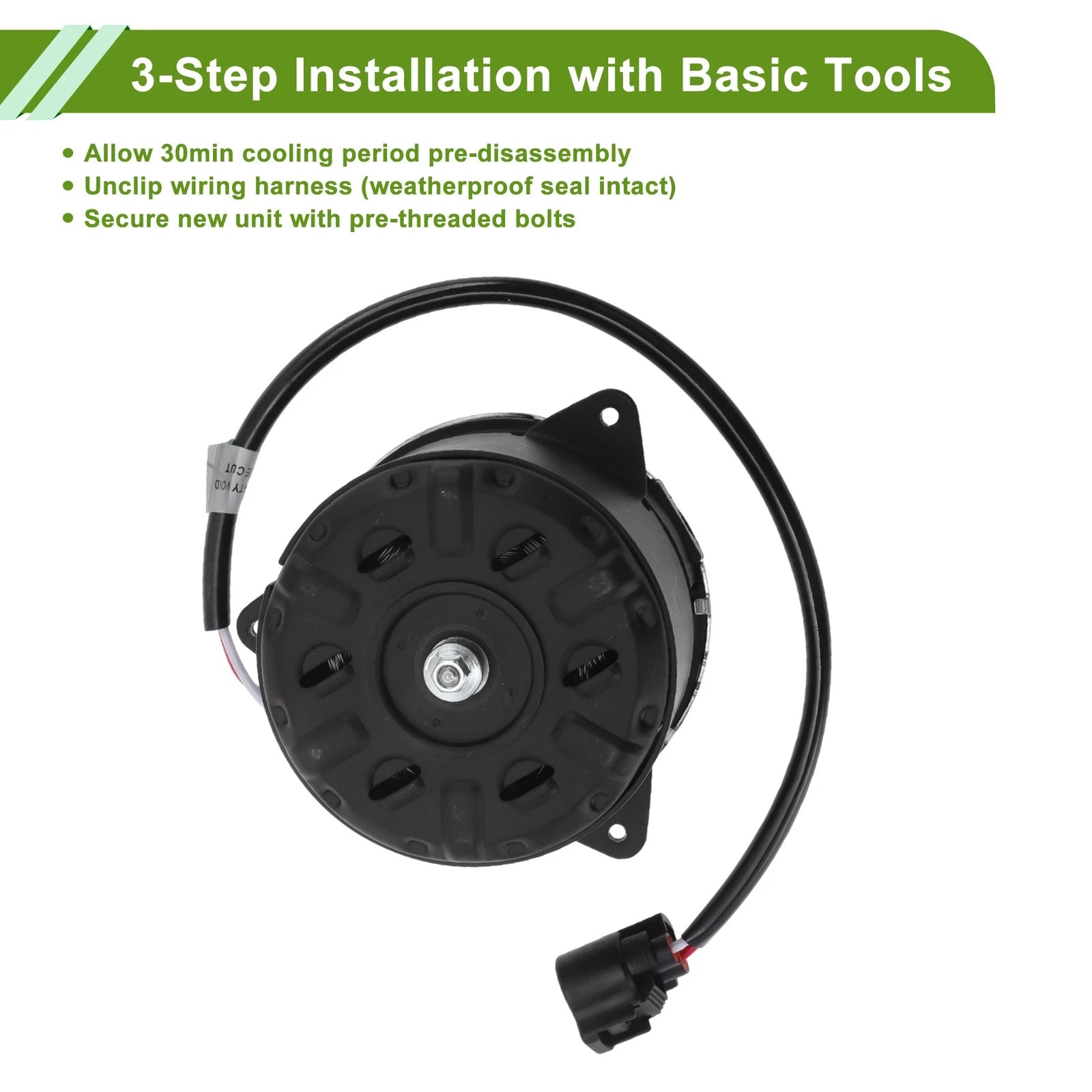 Radiator Fan Motor for Lexus RX400H (2006–2008) No. 1636320400 1 Pc