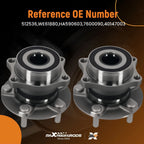 Rear Wheel Bearing Assembly for Subaru WRX/WRX STI (2015–2019) 512536 H512536
