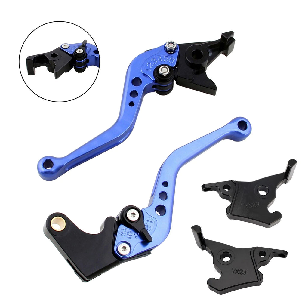 Short Clutch Brake Lever for Yamaha XMAX 300 (2023–2025) Blue
