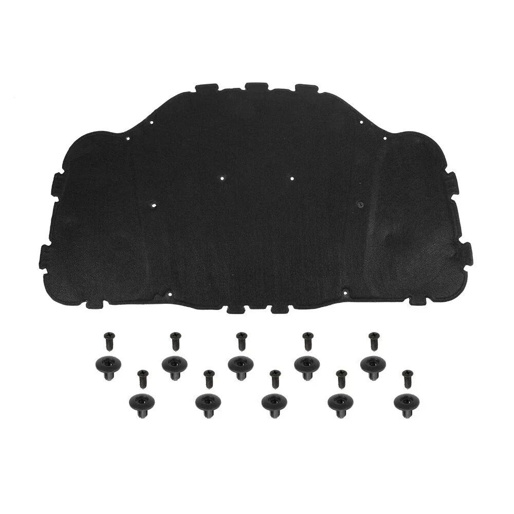 Hood Engine Sound Heat Insulation Cotton Pad for BMW E60 E61 (2003–2010)