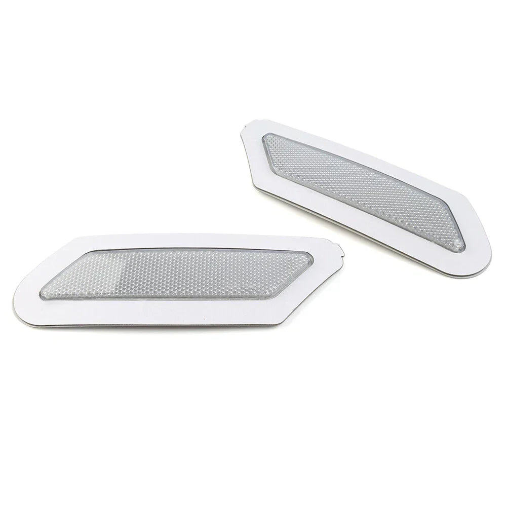 White Front Bumper Side Marker Turn Signal Light for Audi Q5 SQ5 (2018-2020)