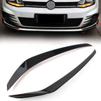 Glossy Black Front Bumper Side Air Vent Trim for VW Golf 2013-2016 (2013-2016)
