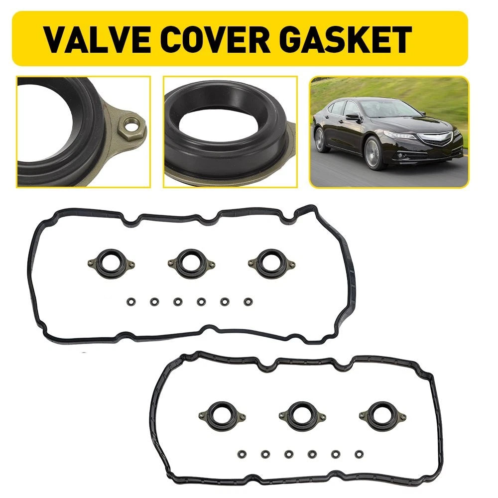 Valve Cover Gasket Set 12050-5G0-000 for Acura MDX RLX (2014–2020)
