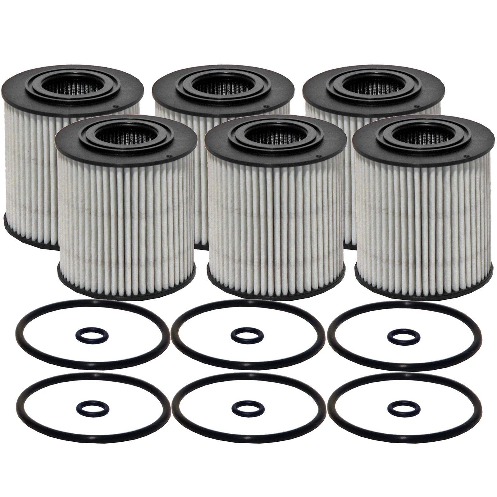 Set of 6 Wix XP Engine Oil Filters for Ford Mazda Mercury L4