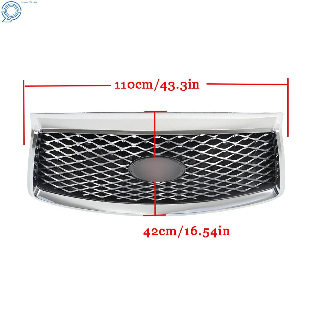 Front Upper Grille for INFINITI QX80 (2018-2021) with Camera Option