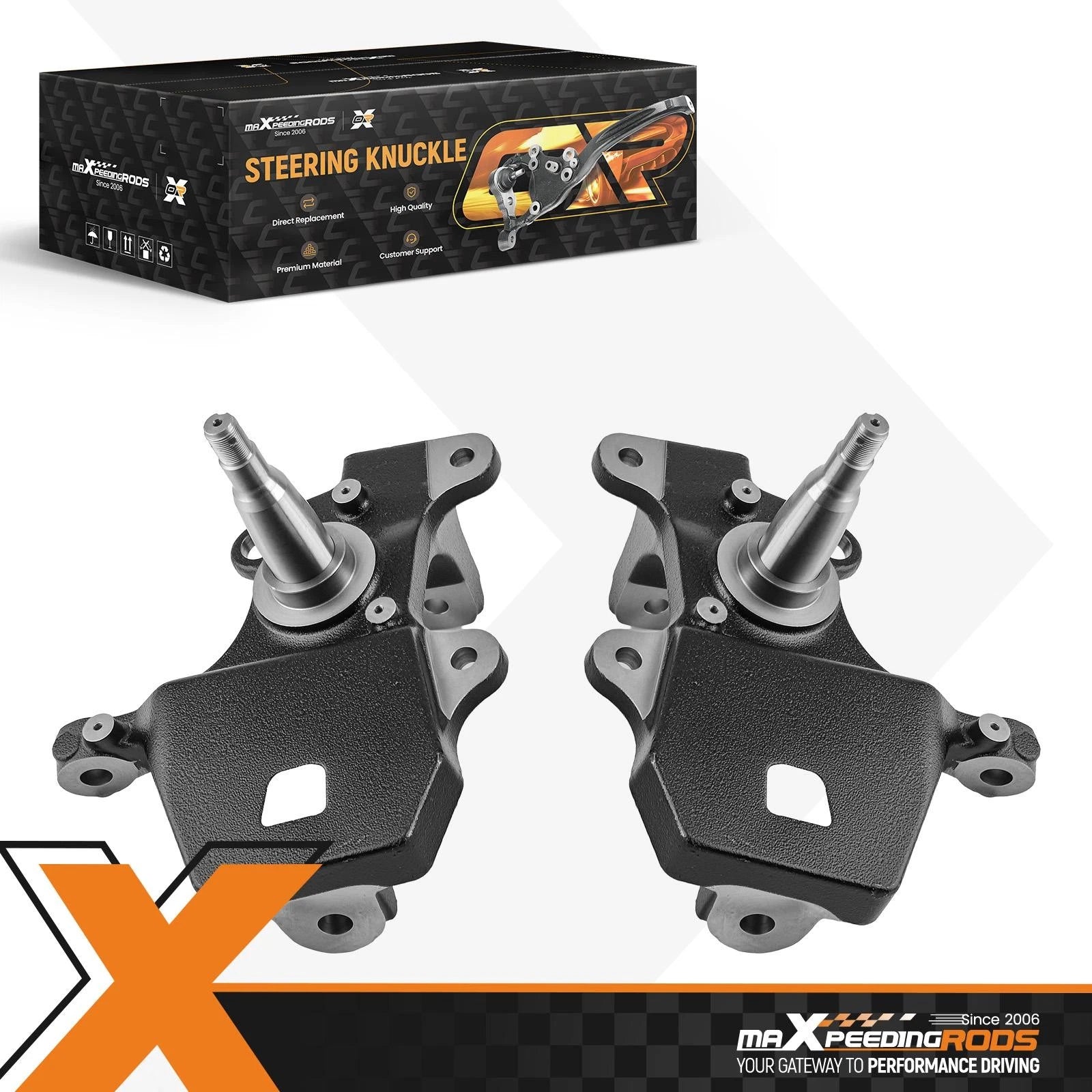 2" Drop Spindle Front Kit for Ford F-150 (1997–2003) Navigator Expedition 2WD
