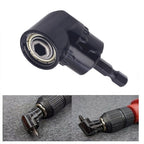 Right Angle Drill Adapter for Chrome-Vanadium Steel 1/4 Hex Shank (105°)