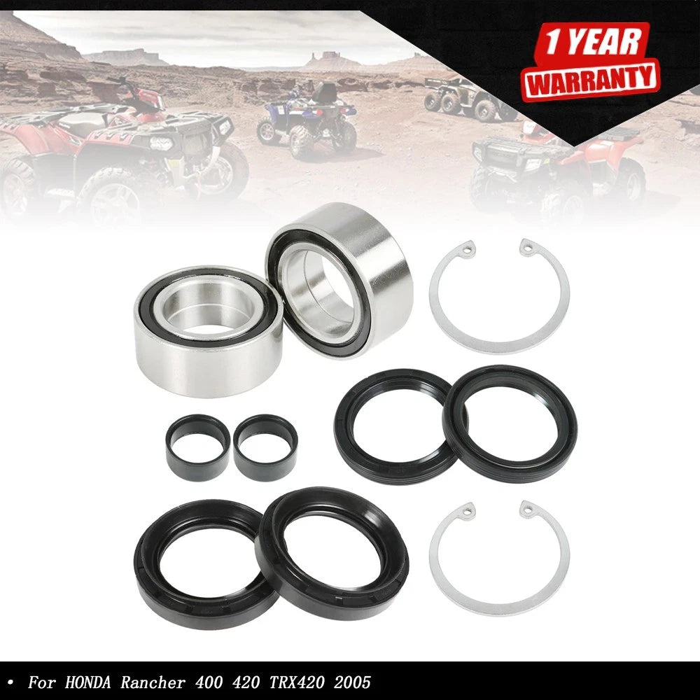 Front Wheel Bearing & Dust Seal for Honda Rancher 400 420 (2005)