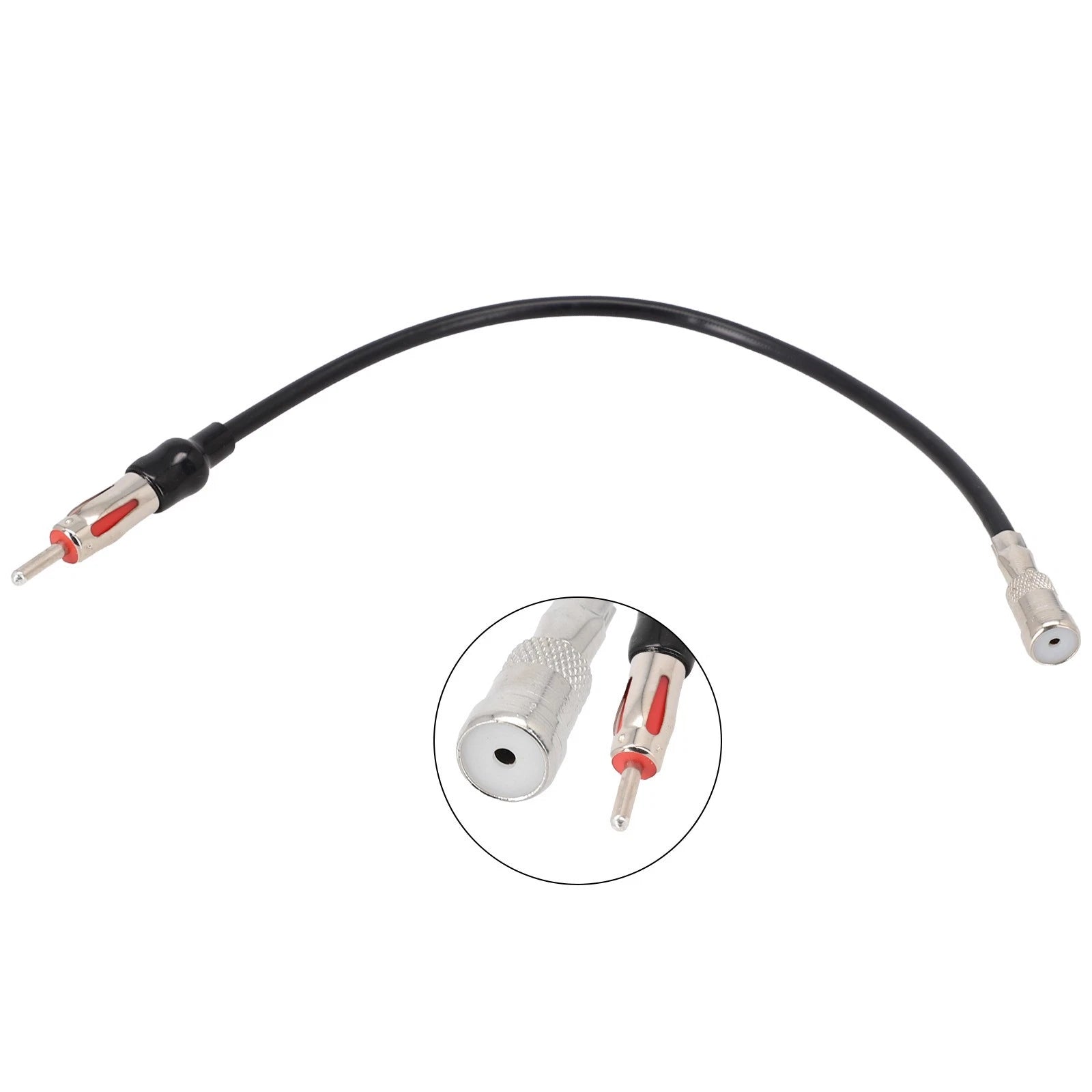 ISO to DIN Radio Adapter Cable for Truck Car Audio (FM AM)