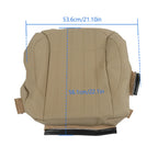 Leather Seat Cover for Mercedes Benz GL350 GL450 (2013–2016) - Tan