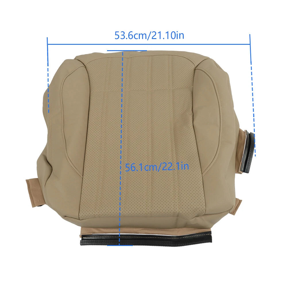 Leather Seat Cover for Mercedes Benz GL350 GL450 (2013–2016) - Tan