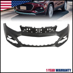 Front Upper Bumper Cover for Chevrolet Trax (2017–2020) Primered Black