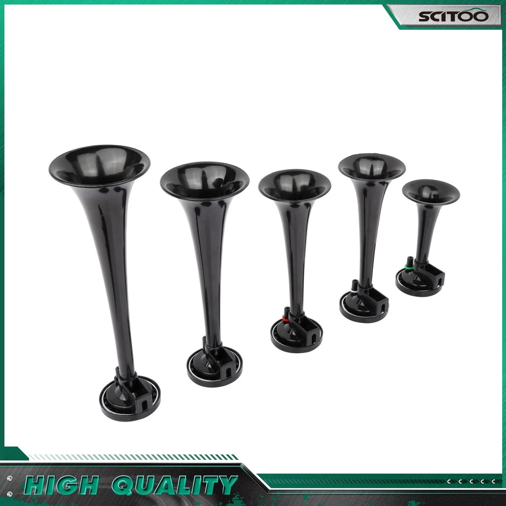 5 Trumpet Air Horn for Truck (12V, 130dB)