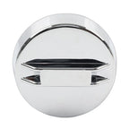Chrome Vented Gas Fuel Tank Cover for Harley Fat Boy, Electra, Street, Road Glide (1990-2023)