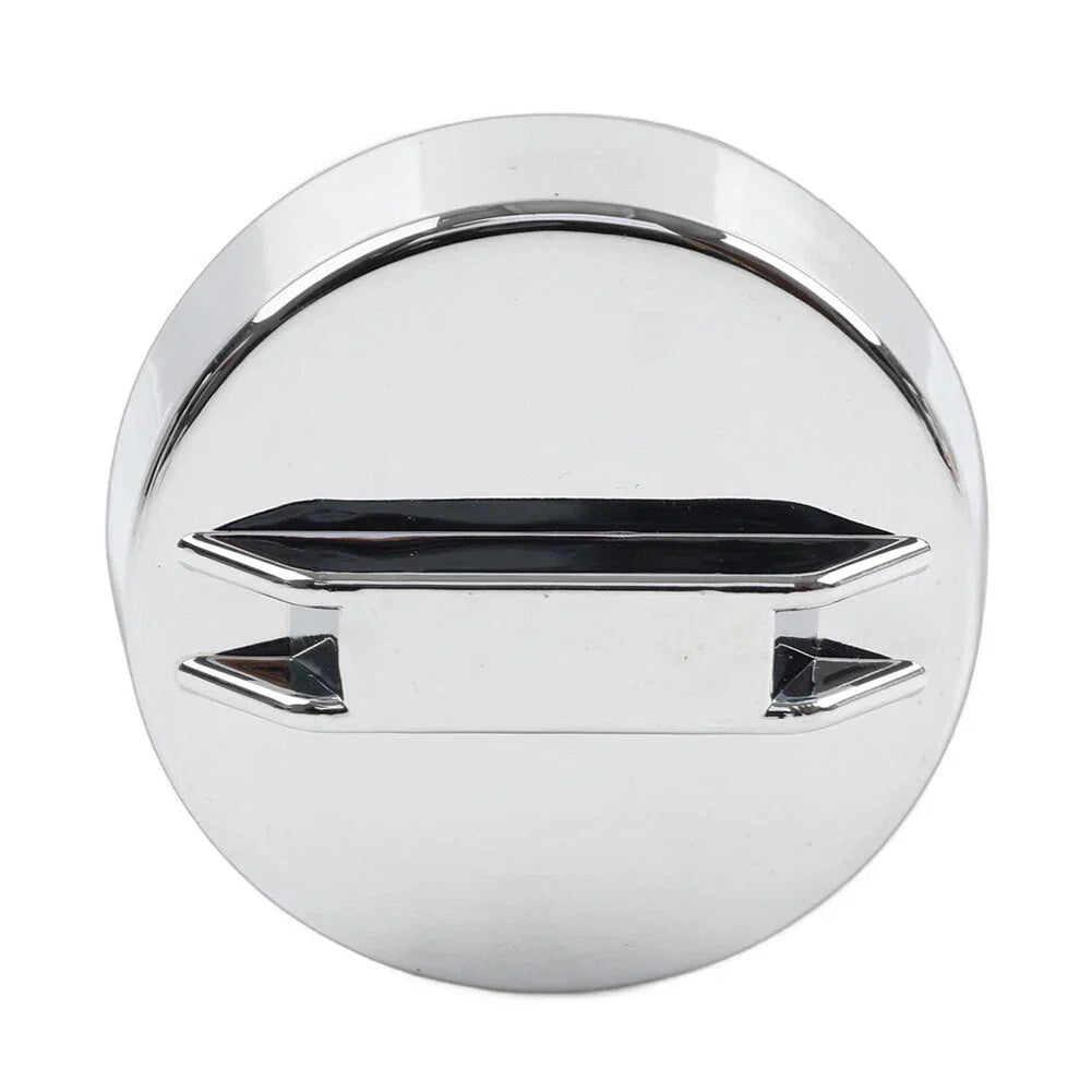 Chrome Vented Gas Fuel Tank Cover for Harley Fat Boy, Electra, Street, Road Glide (1990-2023)