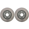 Set of 2 Front Vented Disc Brake Rotors for Toyota Lexus (OEM 296mm)