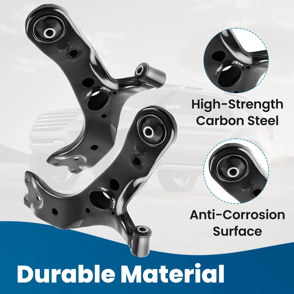 14 Pcs Front Outer Tie Rod End Link Control Arm for Toyota RAV4 (2006–2018)