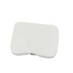 White Front Bumper Tow Hook Eye Cover for Nissan Altima (2016-2018)