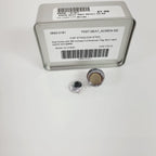 Seat Mount Knob 1/4"-20 Skull/CC Stainless for Harley-Davidson