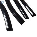 Set of 4 Black Window Visors for Nissan Rogue (2014-2019)