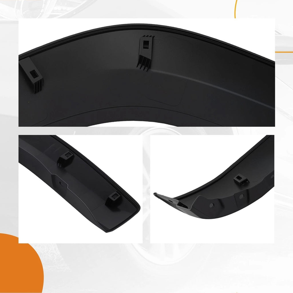 Rear Left Fender Flare Trim for Toyota Tacoma (2016–2021) 7587404900 Black