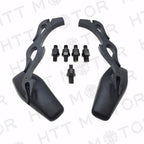 Universal Motorcycle Rearview Mirrors 8mm 10mm Black