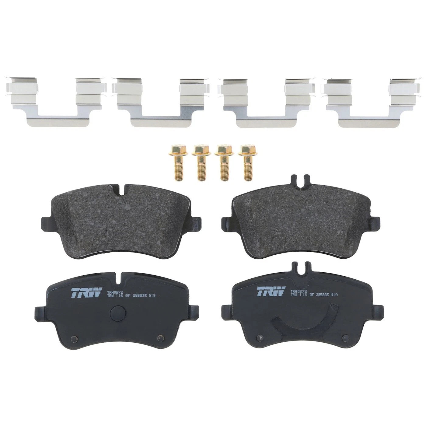 Set of 2 Brake Pads for Mercedes CLK Class SLK C