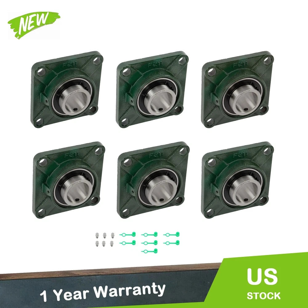 6X UCF211-32 Pillow Block Bearing for Various Applications (2" Bore)