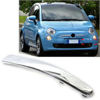 Silver Front Left Bumper Moulding Trim for Fiat 500 (2007–2015)