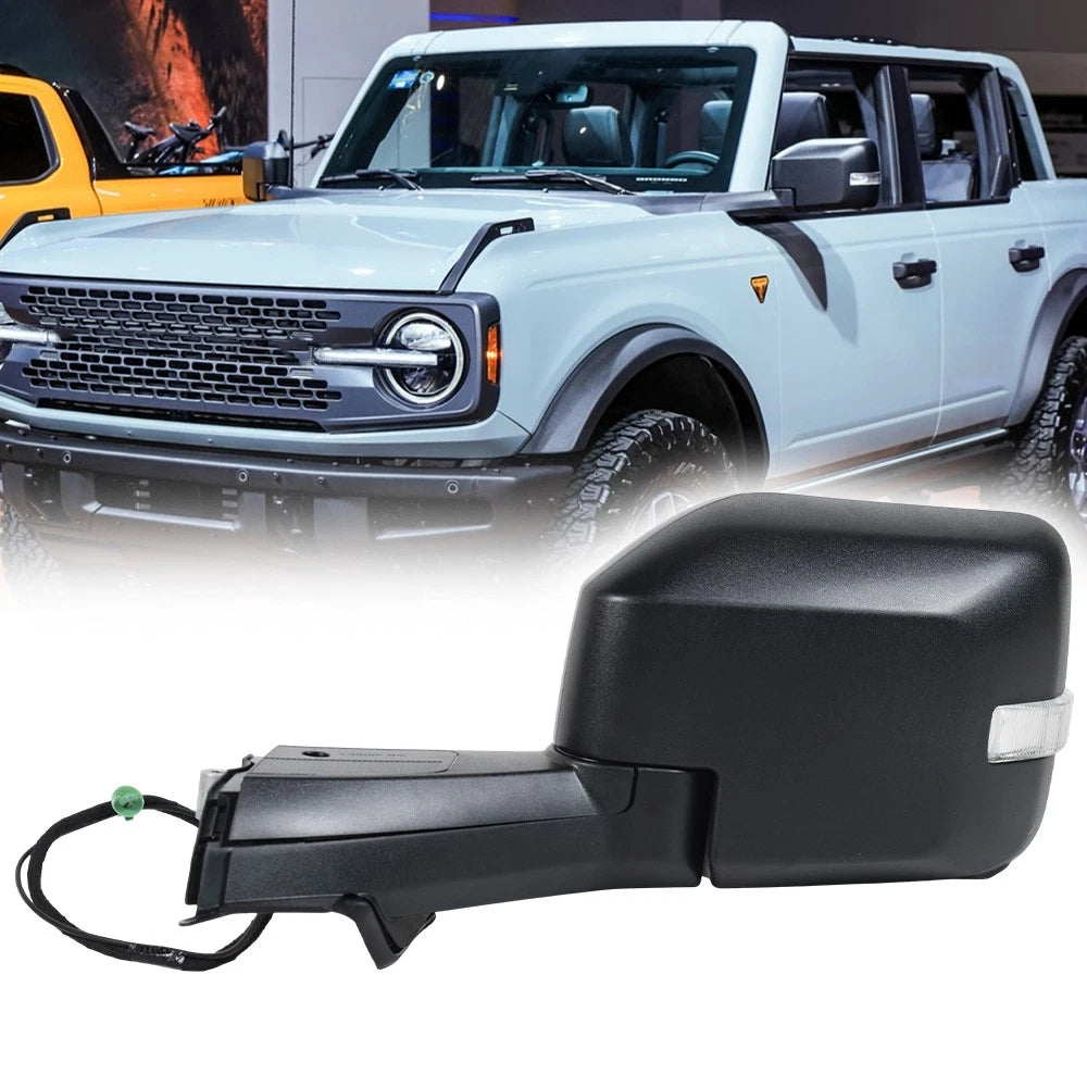 Left Driver Side Mirror with Blind Spot Camera for Ford Bronco (2020–2025)