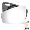 Left Side Heated White Mirror Glass for Volkswagen Tiguan (2016–2021)