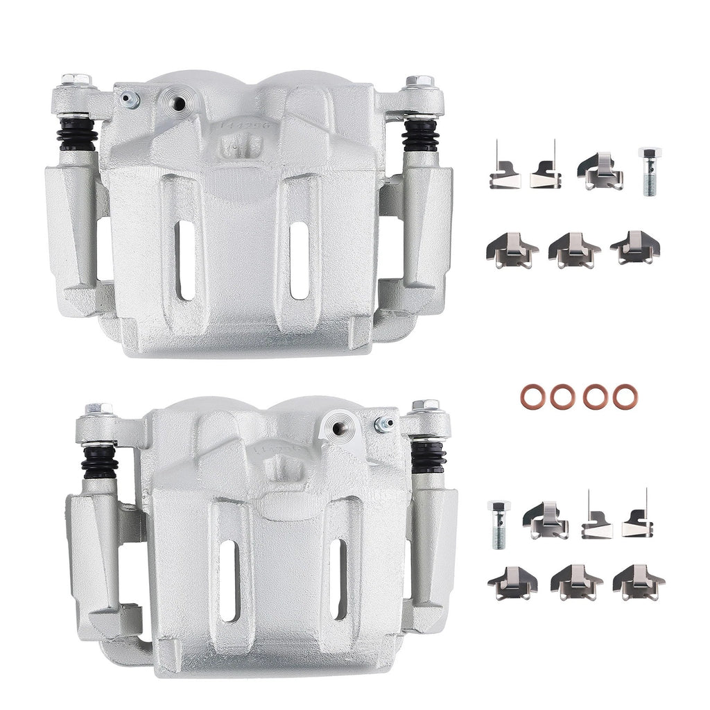 Front Left/Right Brake Calipers for Ford F-250/F-350 Super Duty (2005–2012)