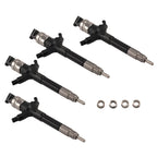 4X Diesel Fuel Injector for Mitsubishi L200 4D56 Engine 1465A041 095000-5600