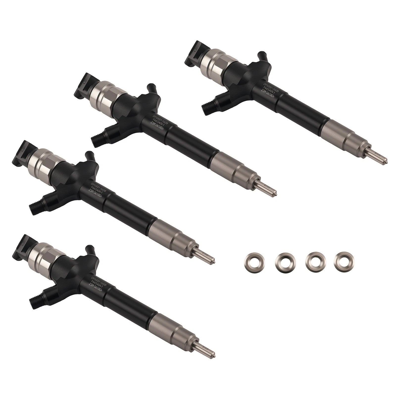 4X Diesel Fuel Injector for Mitsubishi L200 4D56 Engine 1465A041 095000-5600