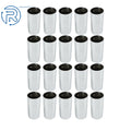 Set of 4 Lug Nut Covers for Truck (33mm Screw-On Flat Top)