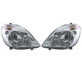 Set of 2 Halogen Headlight Assemblies for Mercedes Sprinter (2007–2018)