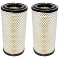 2X Outer Air Filter for Caterpillar (Replaces 110-6326)