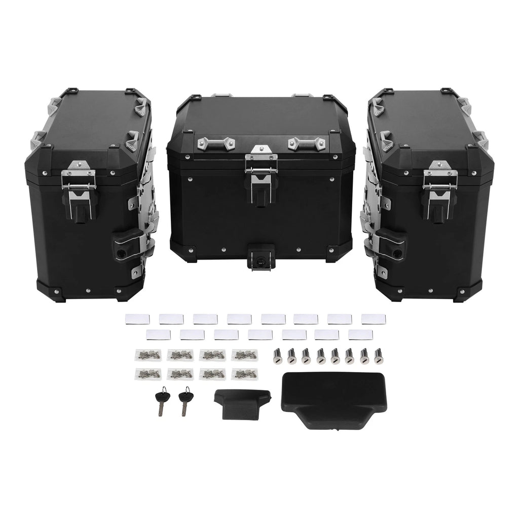 Tail Box Case Pannier Bags for BMW R1300GS (2023–2025) Black