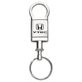 Satin-Chrome Valet Keychain - Officially Licensed for Honda VTEC Vehicles