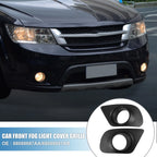 2X Front Left Right Fog Light Grille Cover for Dodge Journey (2011–2019)