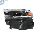 Full LED Headlight for Ram 1500 (2019–2024) Dual Projector Black Driver Side
