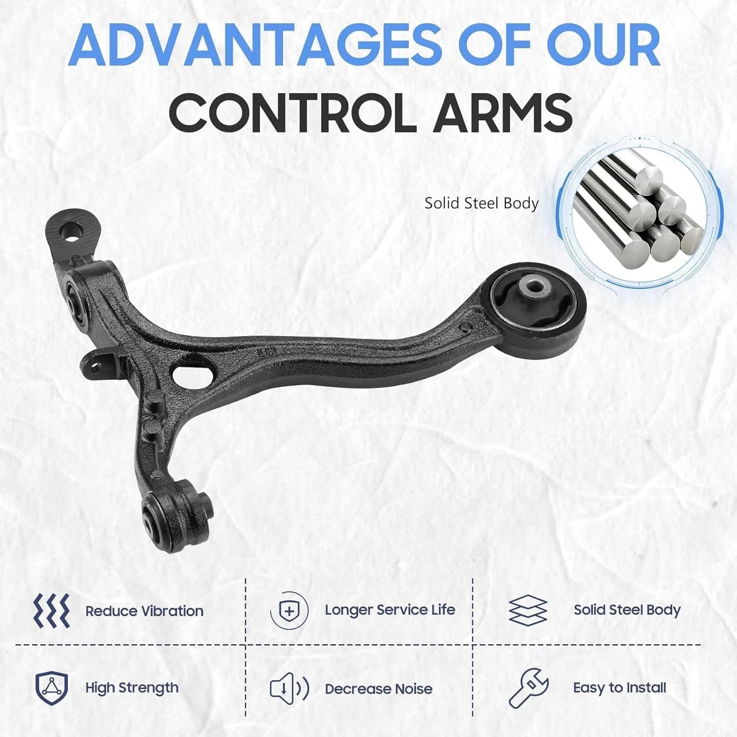 12pcs Control Arms Suspension Kit for Honda Accord (2008–2012)