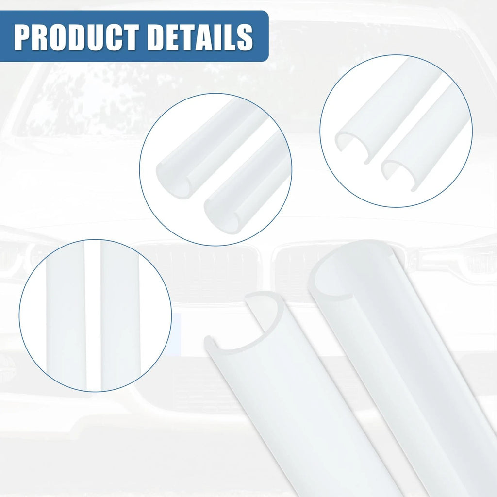 2X Grille Insert Trim Stripes for BMW F20 F30 F21 (2011–2018) White