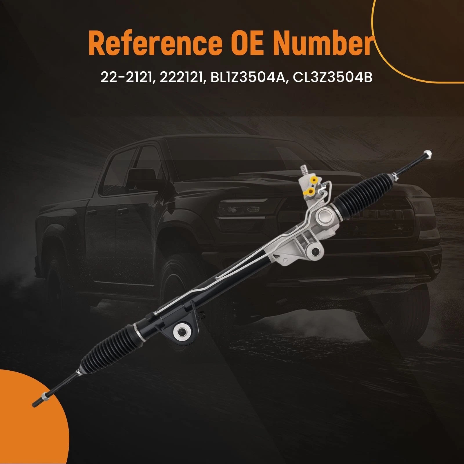 Power Steering Rack and Pinion Assembly for Ford F-150 V8 6.2L (2011–2014)