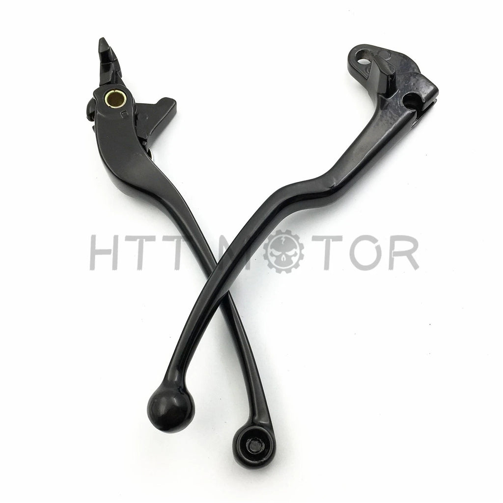 Black Brake Clutch Levers for Suzuki GSR 600/750 (1997–2003) DL650/V-Strom (2011–2012)