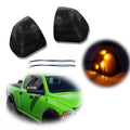 2X Smoked LED Amber Side Mirror Indicator Lights for Ram 1500 2500 3500