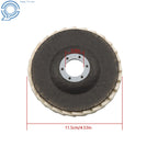5 Pack Wool Felt Flap Discs for Buffing and Polishing Wheels (4-1/2")